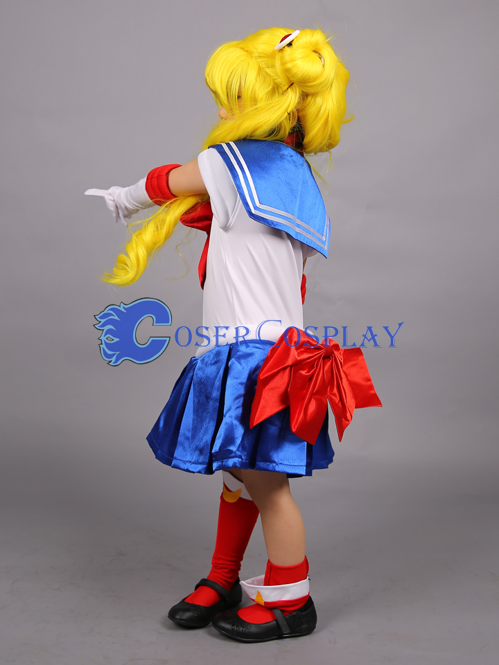 Sailor Moon Crystal Princess Tsukino Usagi for Kids Cosplay Costume | cosercosplay.com